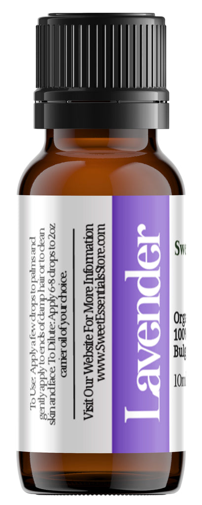 Pure Organic Bulgarian Lavender Essential Oil - Imported From Bulgaria