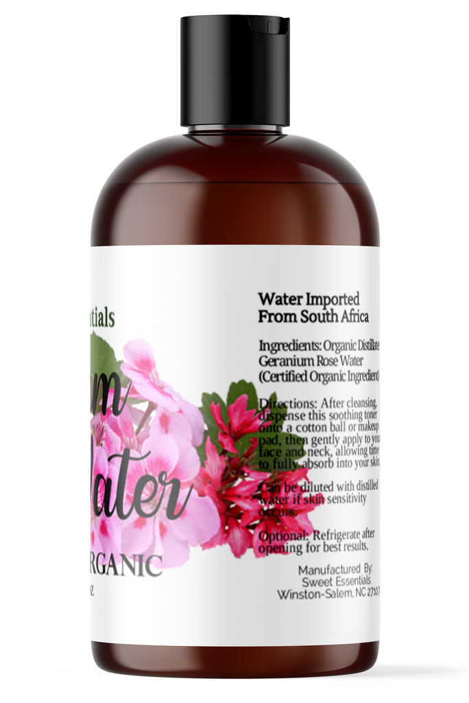 Organic Geranium Rose Water | Imported From South Africa