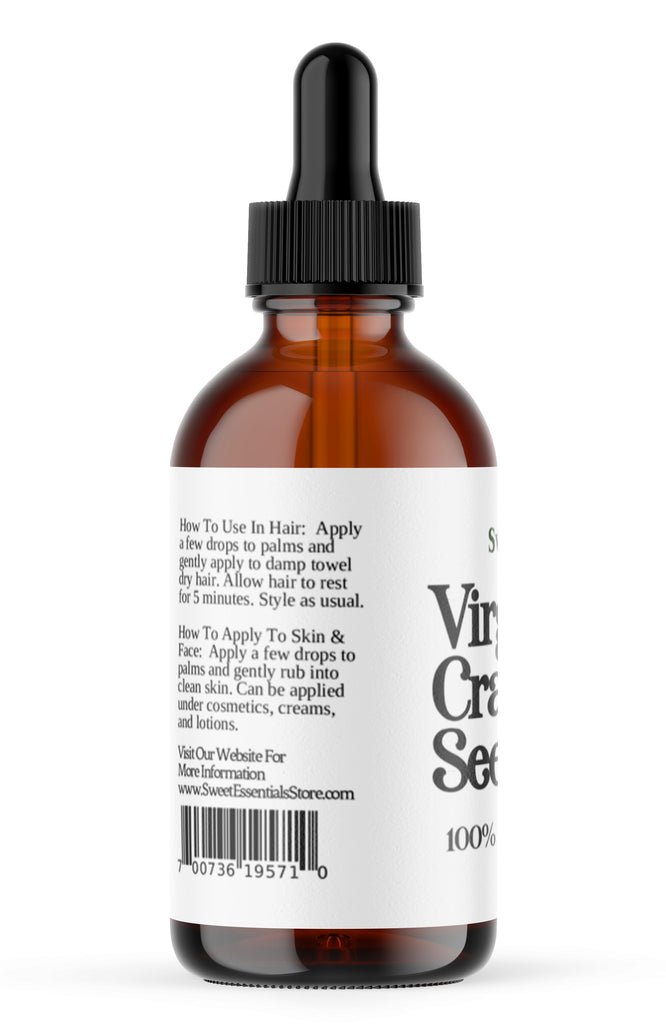 100% Pure Organic Virgin Cranberry Seed Oil | Imported From Canada