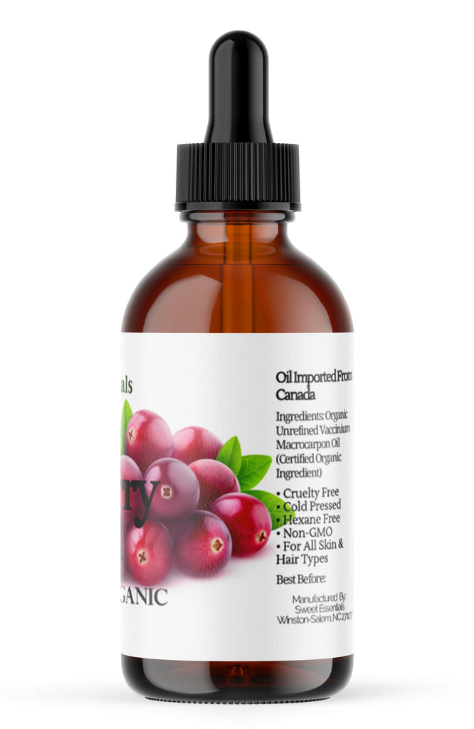 100% Pure Organic Virgin Cranberry Seed Oil | Imported From Canada
