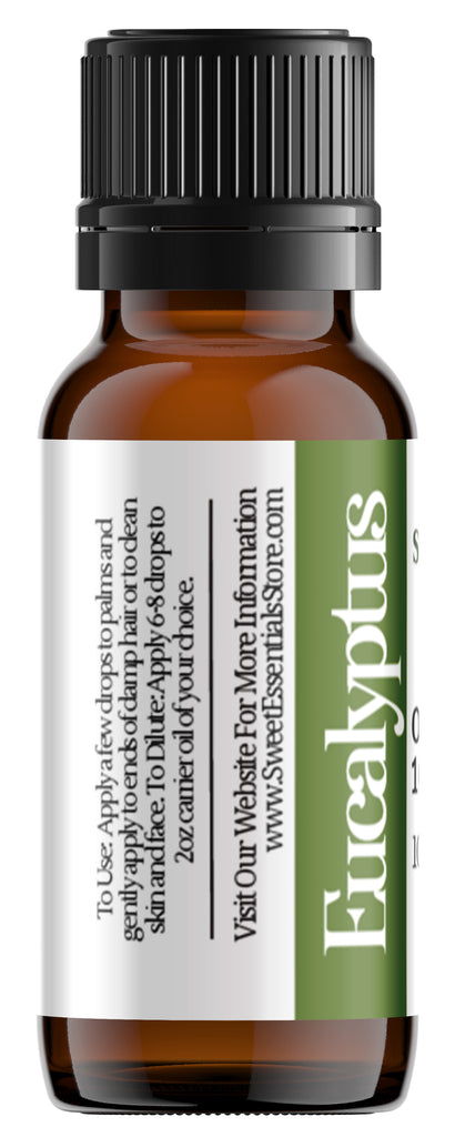 Pure Organic Eucalyptus Essential Oil - Imported From Australia