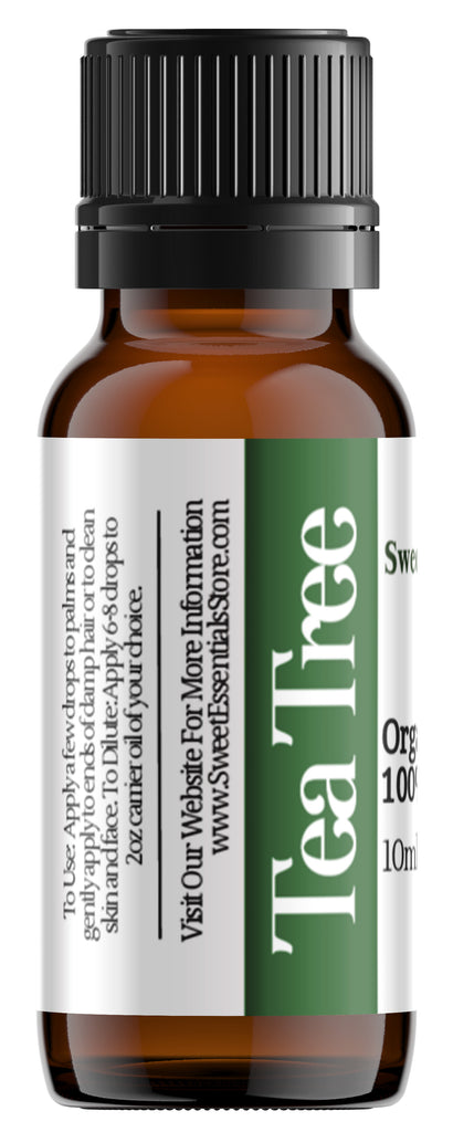 Pure Organic Tea Tree Essential Oil - Imported From Australia