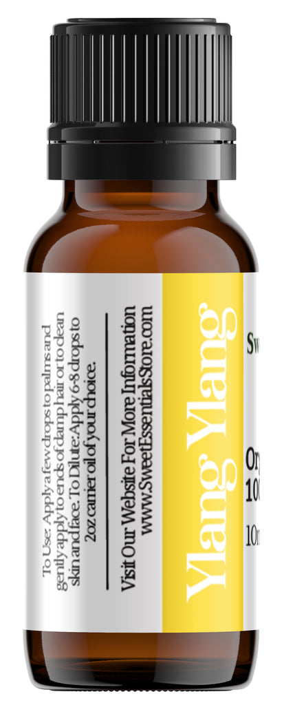 Pure Organic Ylang Ylang Essential Oil - Imported From Madagascar
