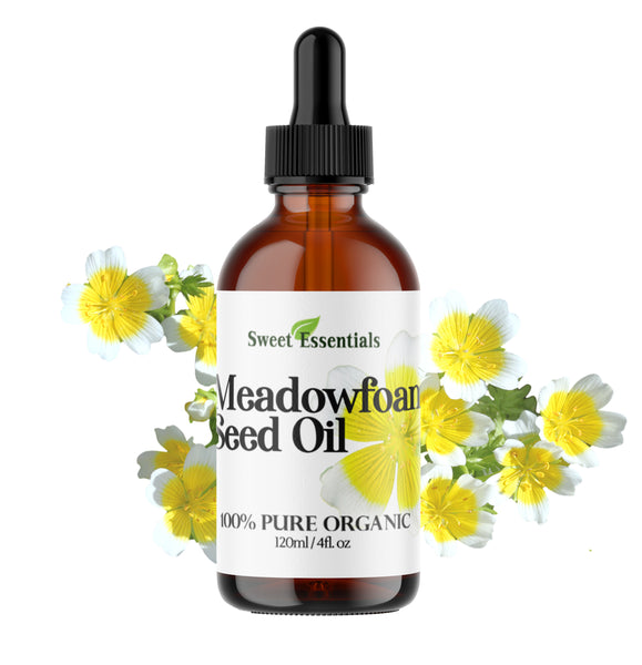meadowfoam flower seeds 100% Pure Organic Meadowfoam Seed Oil