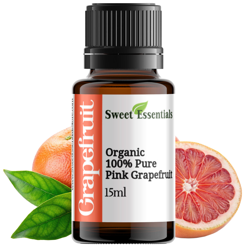 Pure Organic Pink Grapefruit Essential Oil - Imported From Italy