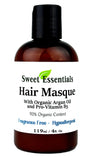 Hydrating & Repairing Hair Masque - 93% Organic - Sweet Essentials