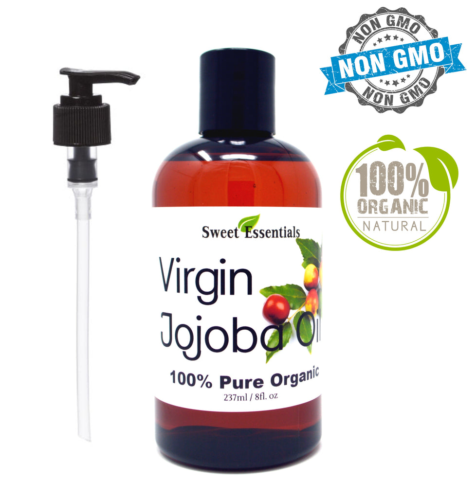 100% Pure Organic Jojoba Oil | Unrefined / Virgin | Imported From Argentina