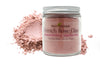 French Rose Clay - Imported from France - 4oz Glass Jar - Organic Skincare - Pink Kaolin Clay