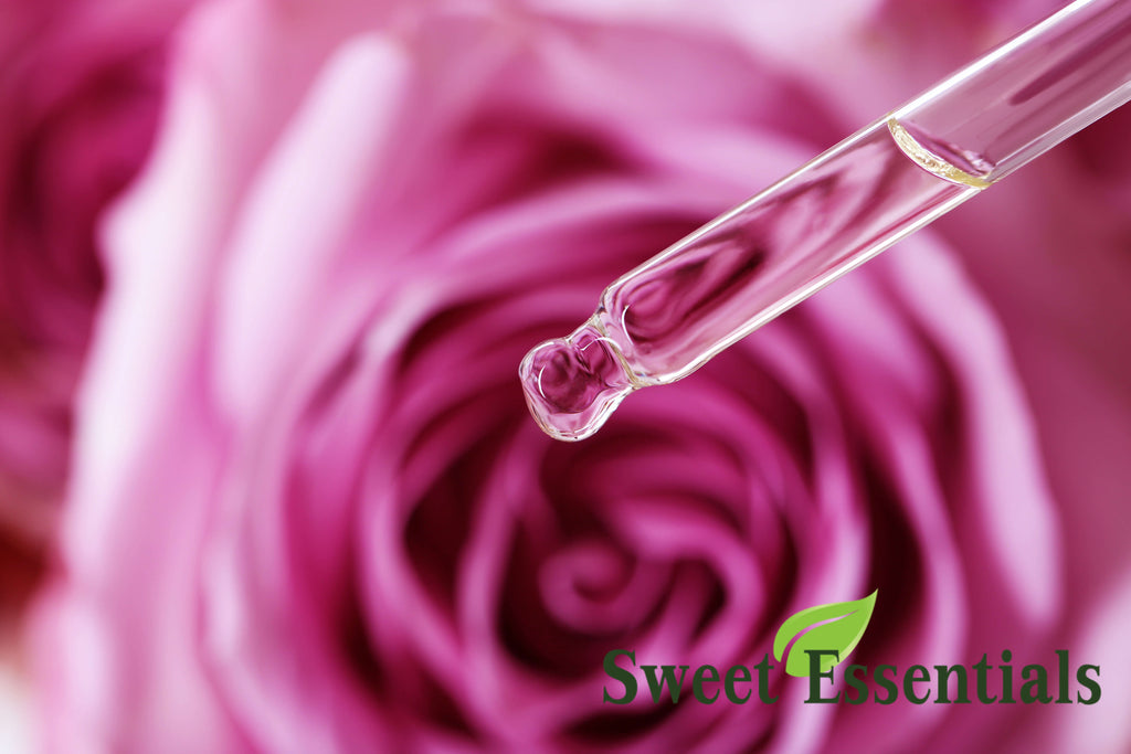 Organic French Rose Essential Oil - Rosa Damascena - Imported from