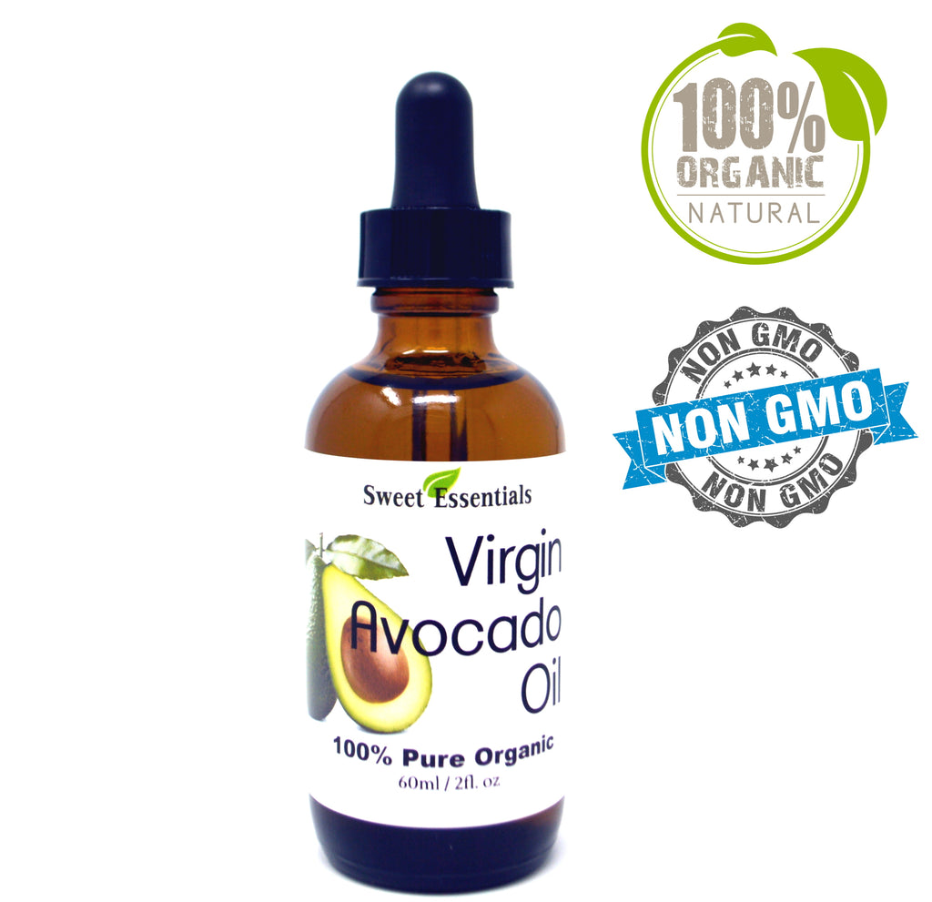 100% Pure Organic Avocado Oil - Unrefined / Virgin